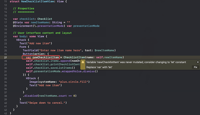 newChecklistItemView