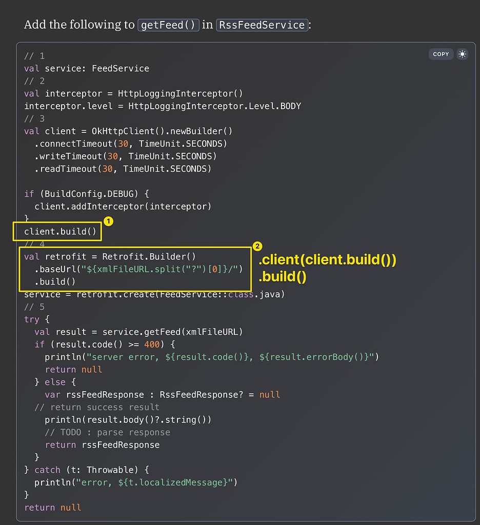 Chapter 23: OkHttpClient and Retrofit - Android Apprentice - Kodeco Forums
